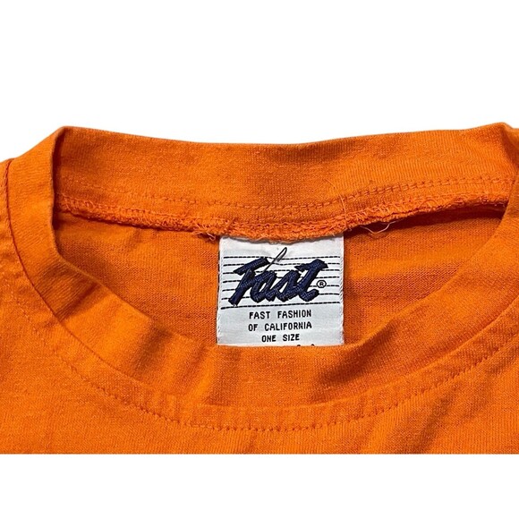 Orange Raglan By Fast Fashion Of California - Picture 2 of 3